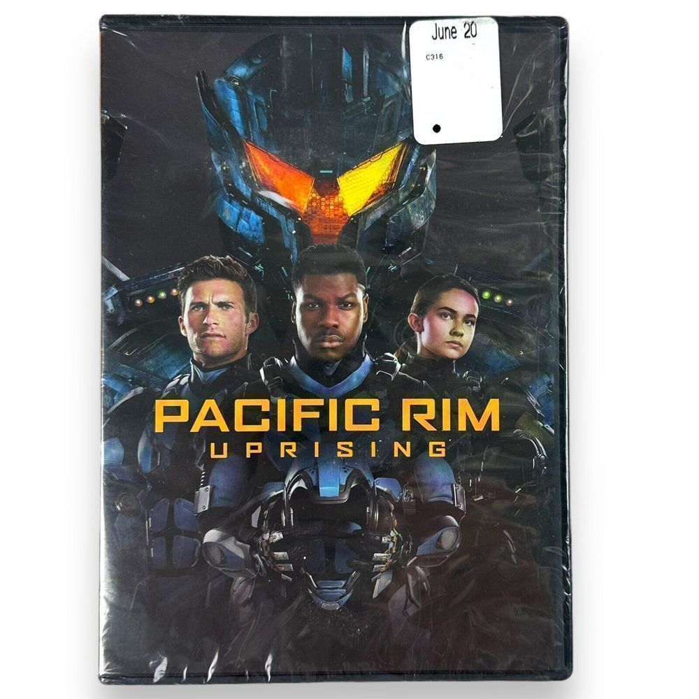 Pacific Rim Uprising DVD *NEW/FACTORY SEALED* Sci-fi/Action PG-13 John Boyega